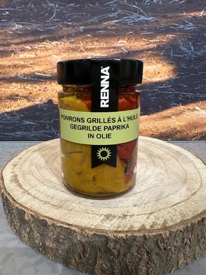 Gegrilde paprika in olie 300g Gegrilde paprika in olie 300g