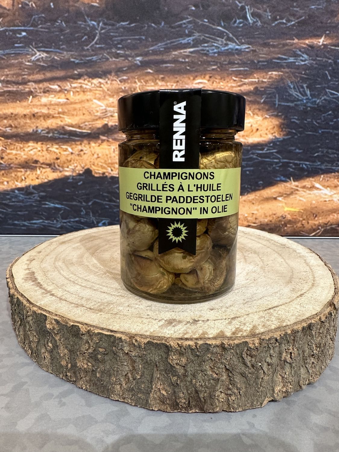Gegrilde champignons in olie 300g