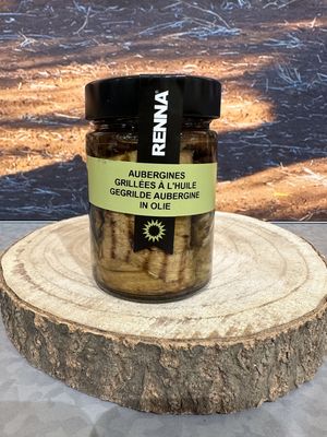 Gegrilde aubergines in olie 300g