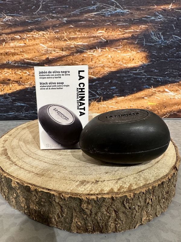 Black Olive Soap with extra virgin olive oil & shea butter 150g Black Olive Soap with extra virgin olive oil & shea butter 150g