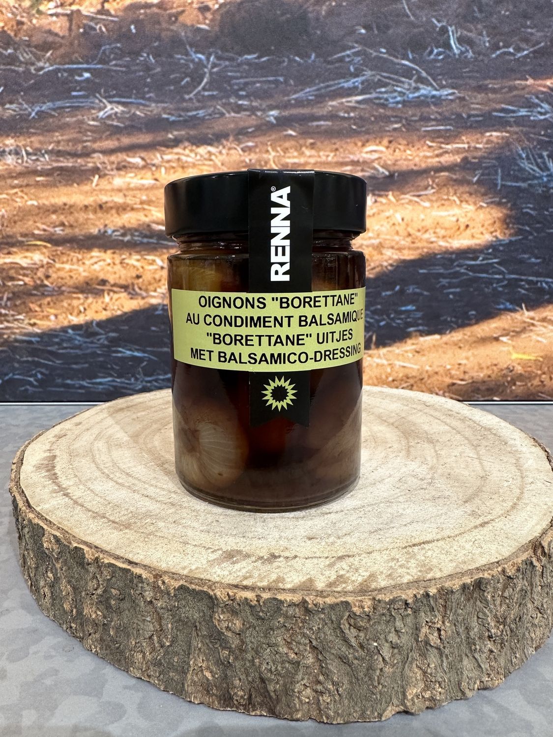 "Borettane" uitjes met balsamico dressing