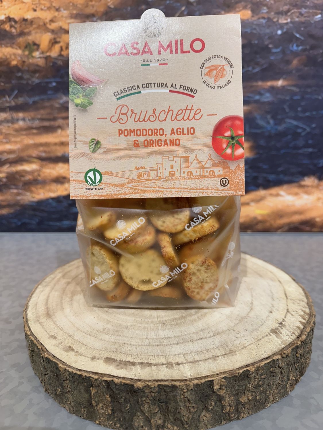 Bruschette Pomodoro, Aglio & Oregano 150g