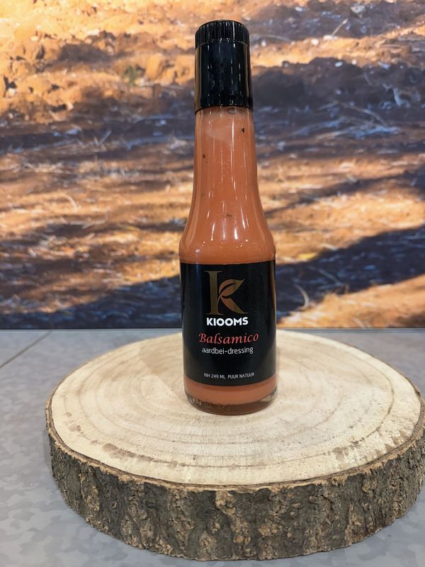 Kiooms Balsamico Aardbei dressing 249ml Kiooms Balsamico Aardbei dressing 249ml
