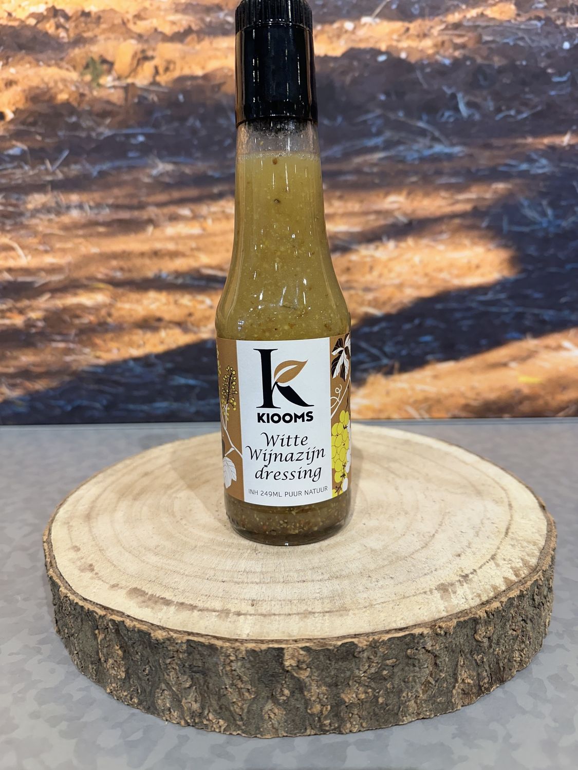 Kiooms Witte Wijnazijn dressing 249ml