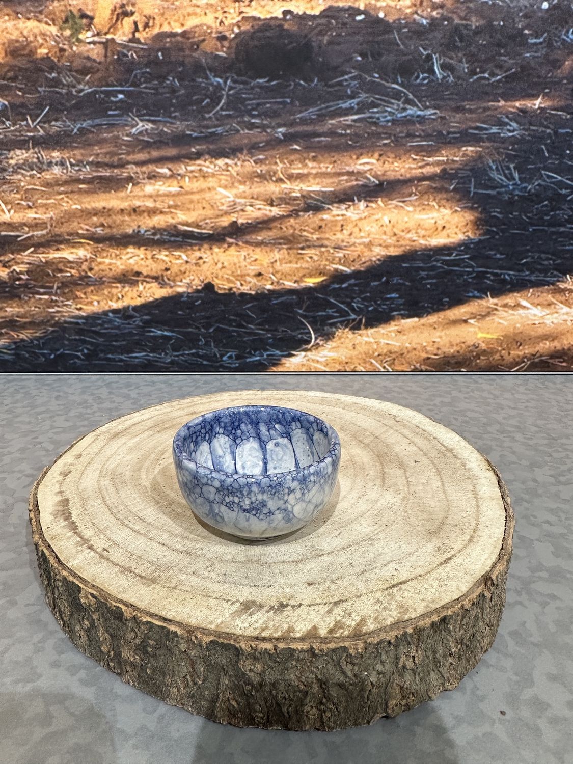 Espuma schaal 7cm dark blue