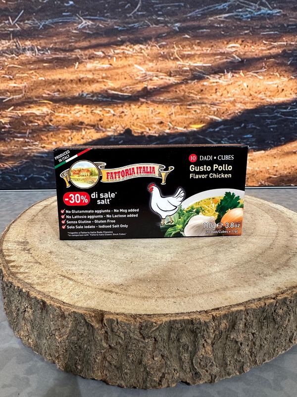 Dado da Brodo Gusto Pollo 110g (bouillonblokjes kip) Dado da Brodo Gusto Pollo 110g (bouillonblokjes kip)
