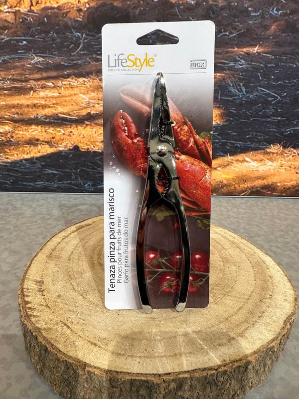 Tang voor fruits de mer inox