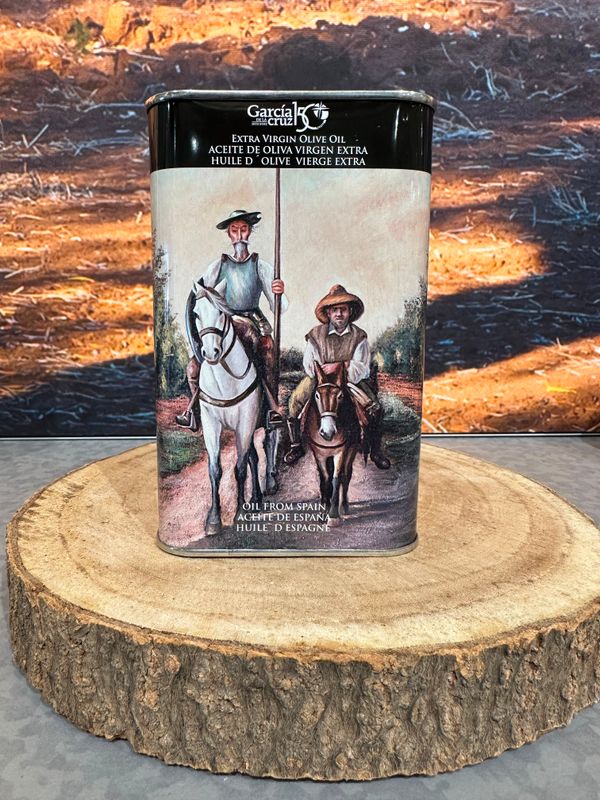 Blik Quijote y Sancho EV Olijfolie 500ml