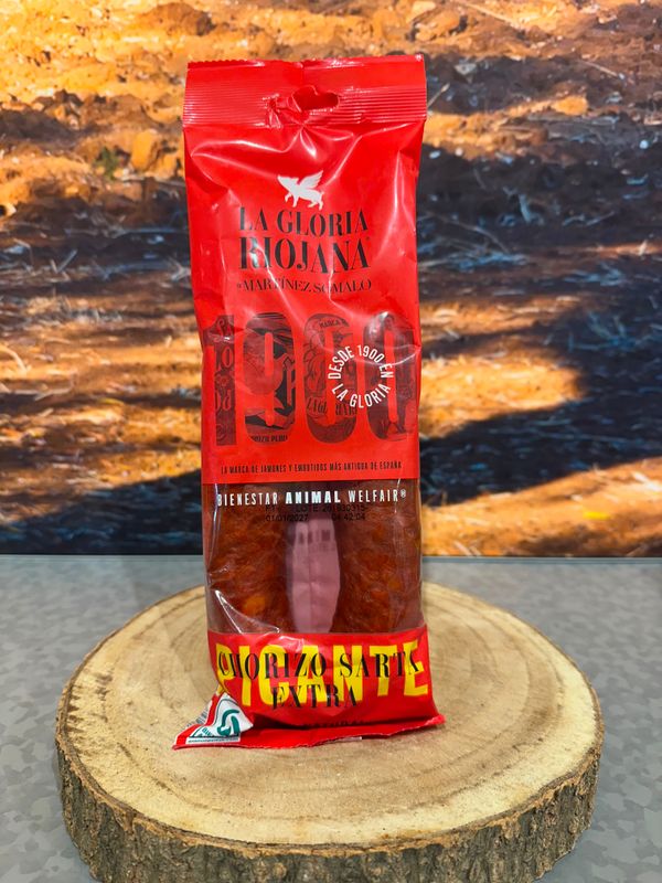 Chorizo picante sarta extra 100% Natural 230g