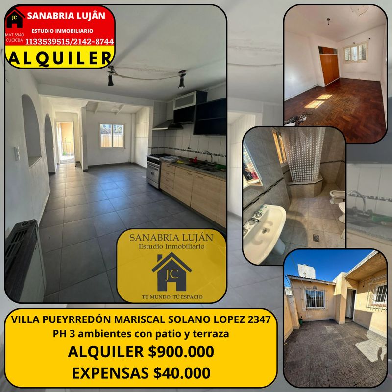 Mariscal Solano López 2347 (ALQUILER)