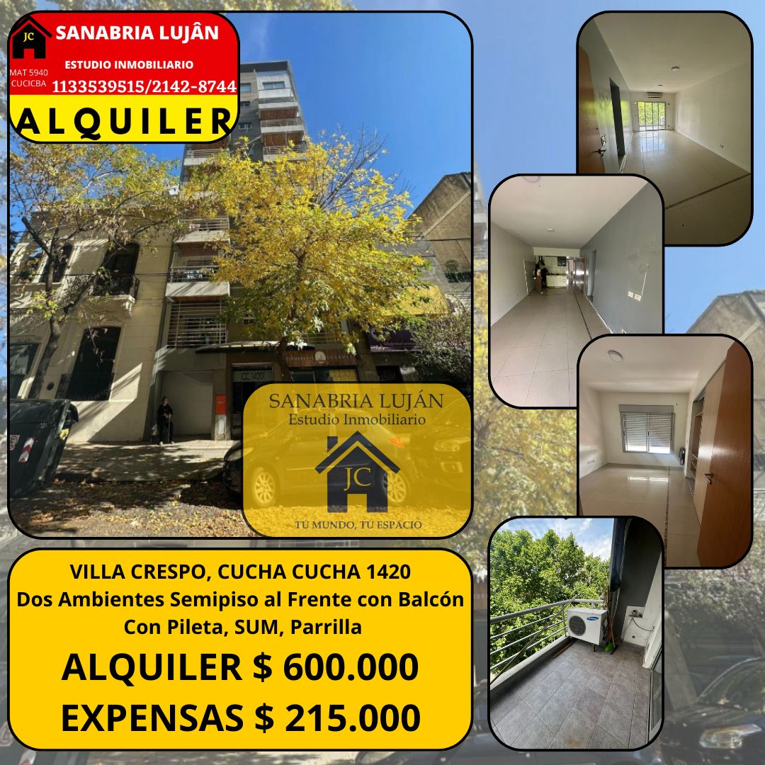 Cucha Cucha 1420 (ALQUILER)