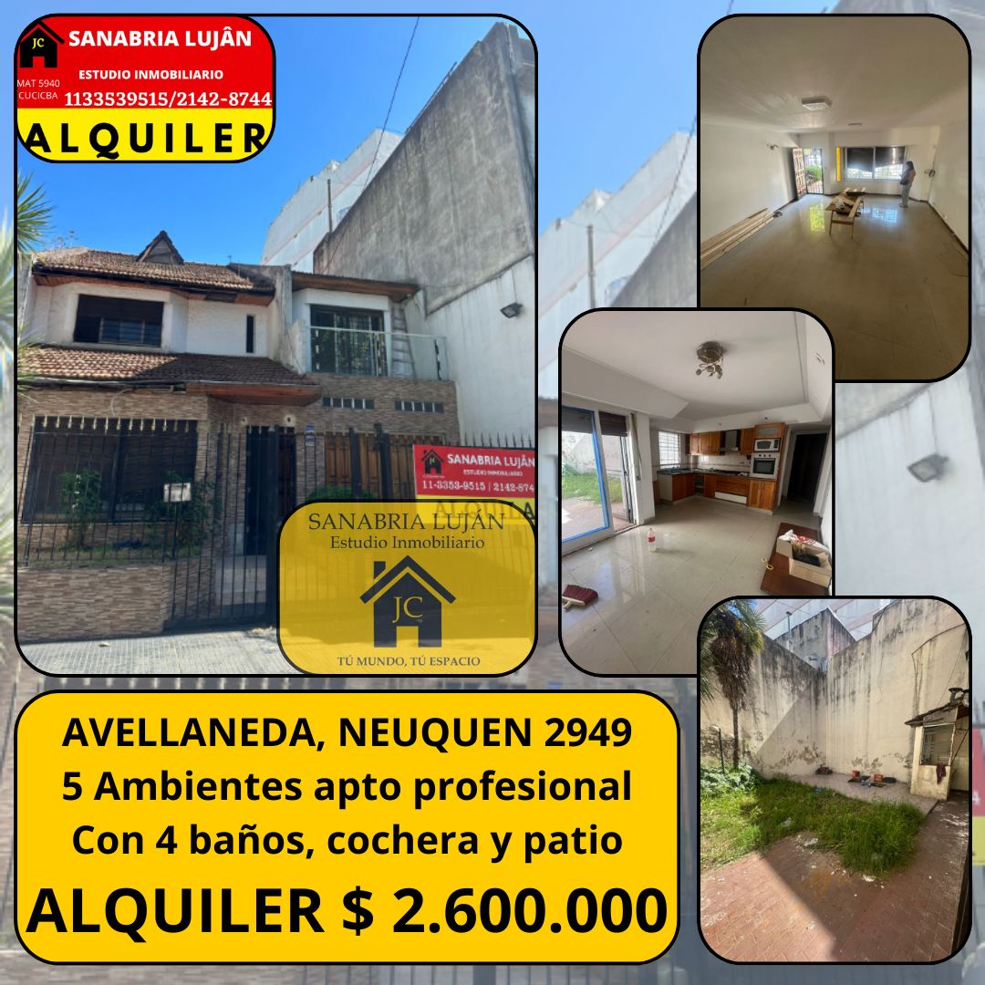 Neuquén 2949 (ALQUILER)