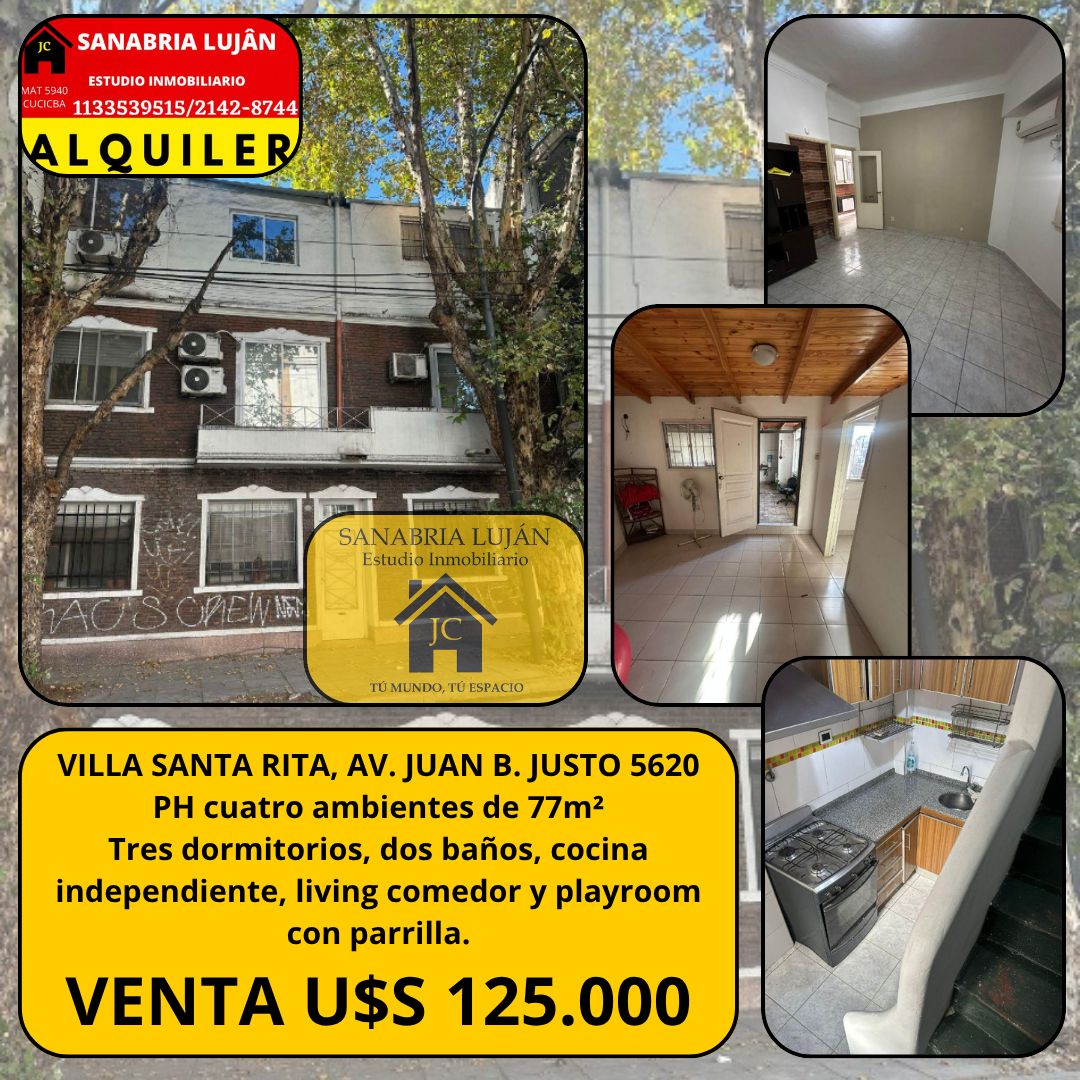 Av. Juan B. Justo 5620 (VENTA)