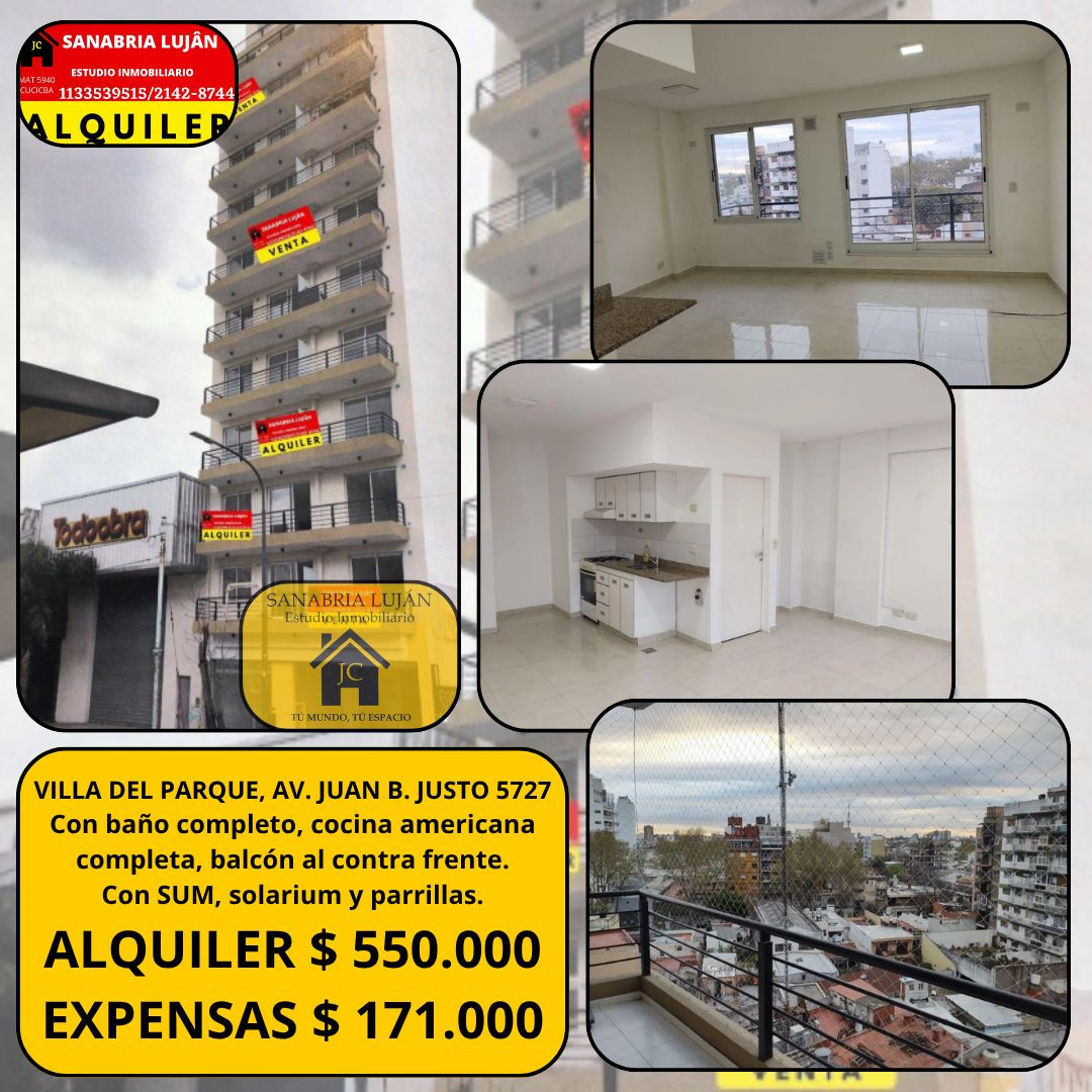Av. Juan B. Justo 5727 (ALQUILER)
