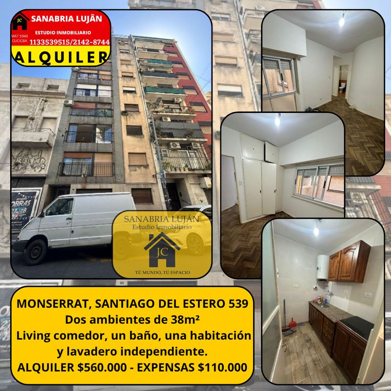 Santiago del Estero 539 (ALQUILER)