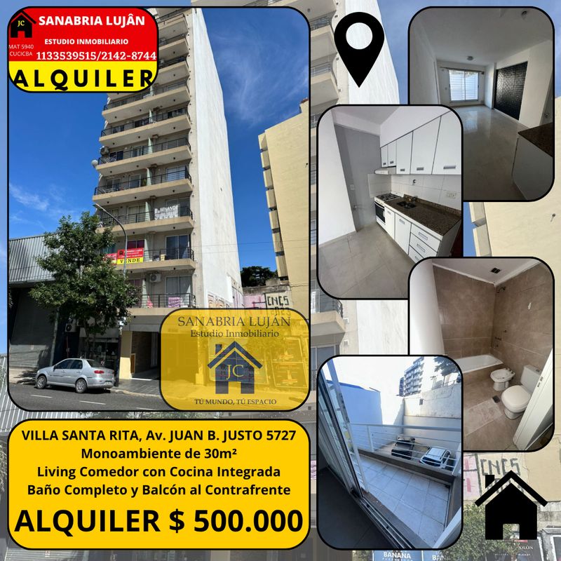 Av. Juan B. Justo 5727 (ALQUILER)