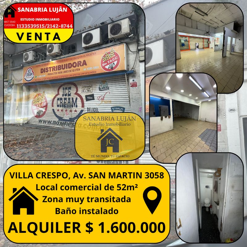 Av. San Martin 3058 (ALQUILER)