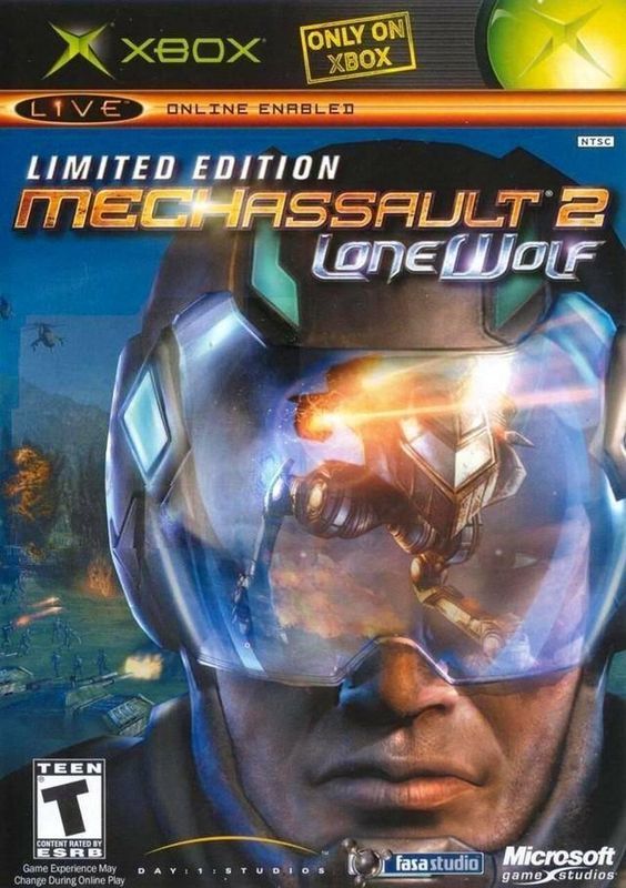 MechAssault 2 Lone Wolf - Limited Edition - Game and Generic Case Only MechAssault 2 Lone Wolf - Limited Edition - Game and Generic Case Only