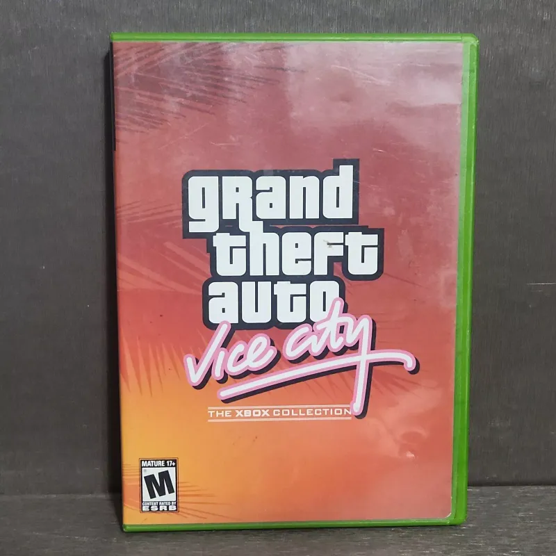 Grand Theft Auto Vice City - The Xbox Collection - Game and Case Only Grand Theft Auto Vice City - The Xbox Collection - Game and Case Only