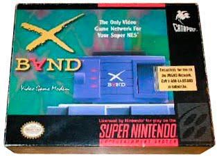 Super Nintendo X-Band Modem - Complete Super Nintendo X-Band Modem - Complete