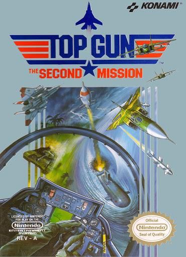 Top Gun The Second Mission - Cartidge Only Top Gun The Second Mission - Cartidge Only