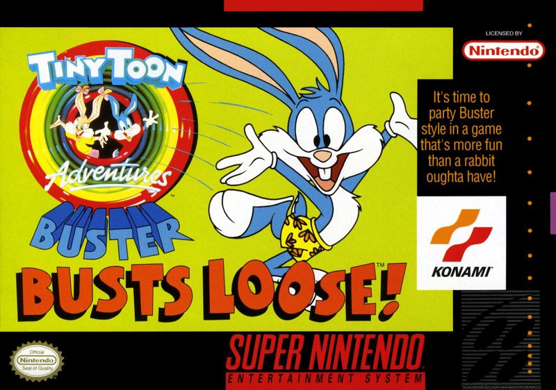 Tony Toon Adventures Buster Busts Loose - Cart Only Tony Toon Adventures Buster Busts Loose - Cart Only