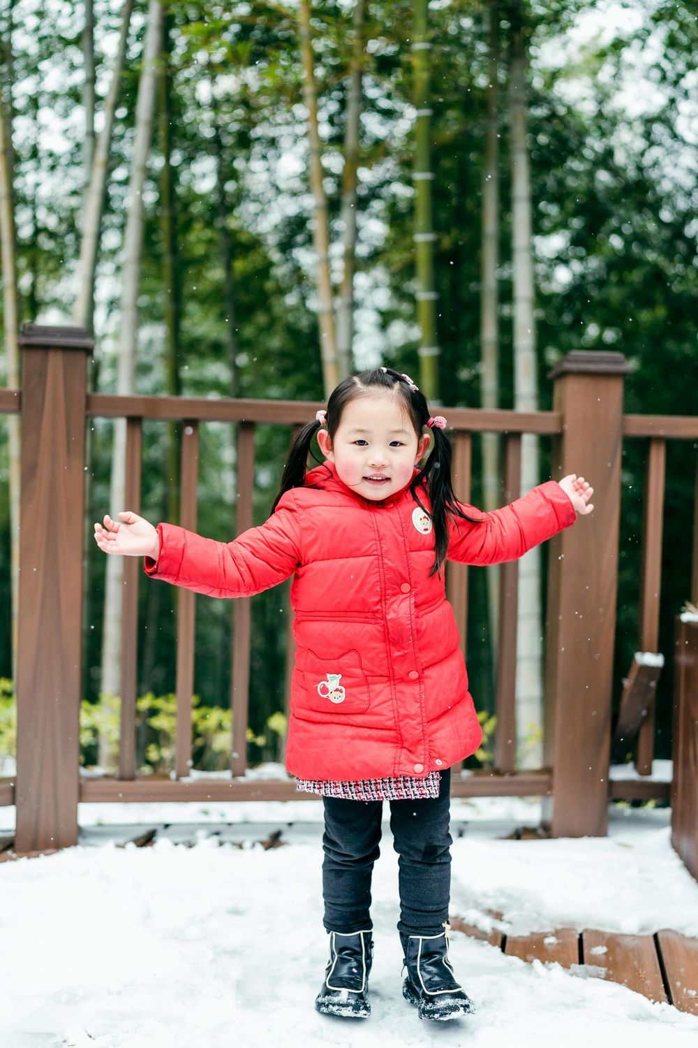 Girls' Quilted Puffer Jacket