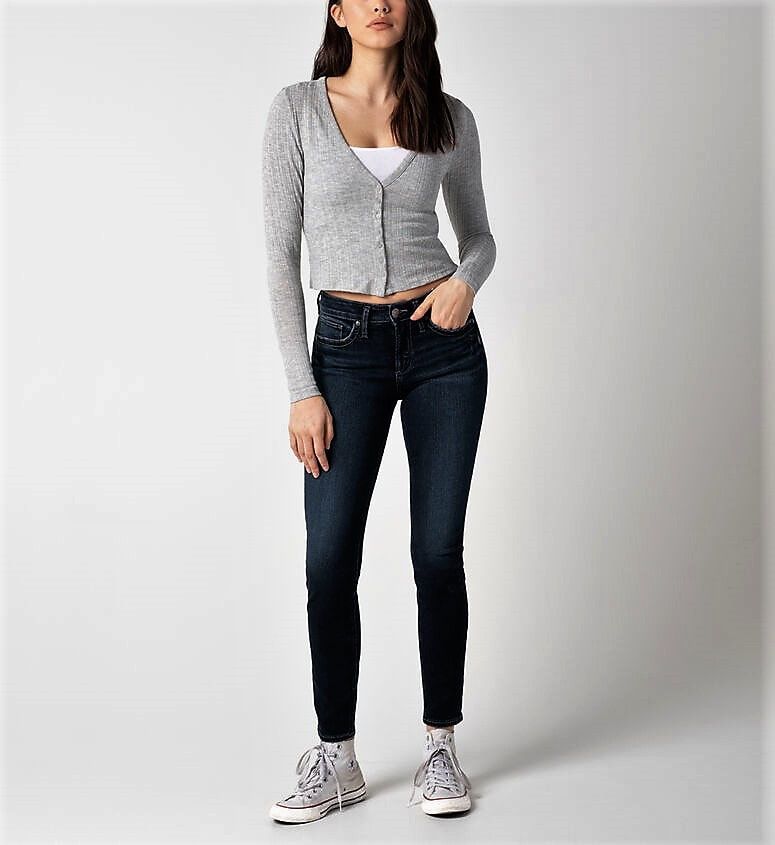 Silver Jeans Co. - Suki Skinny - Dark Indigo