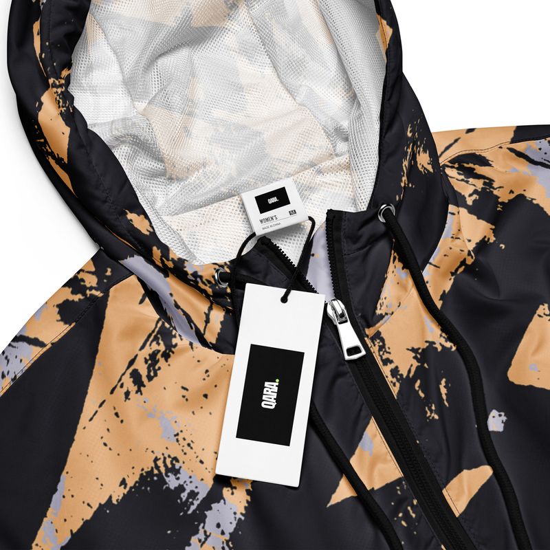 Qara Cropped Windbreaker - Brown Dwarf