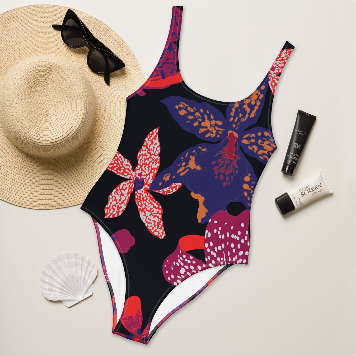 Orchid Eclipse One-Piece Swimsuit