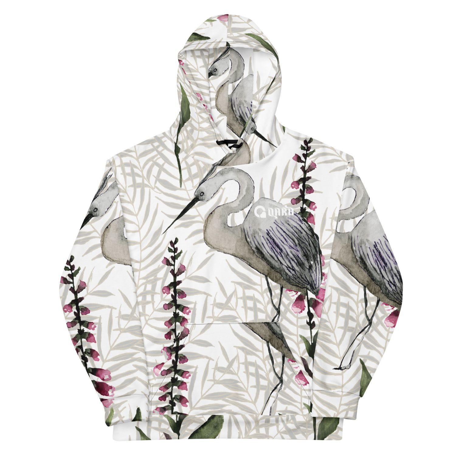 Love Qara Heron Grace Unisex Hoodie