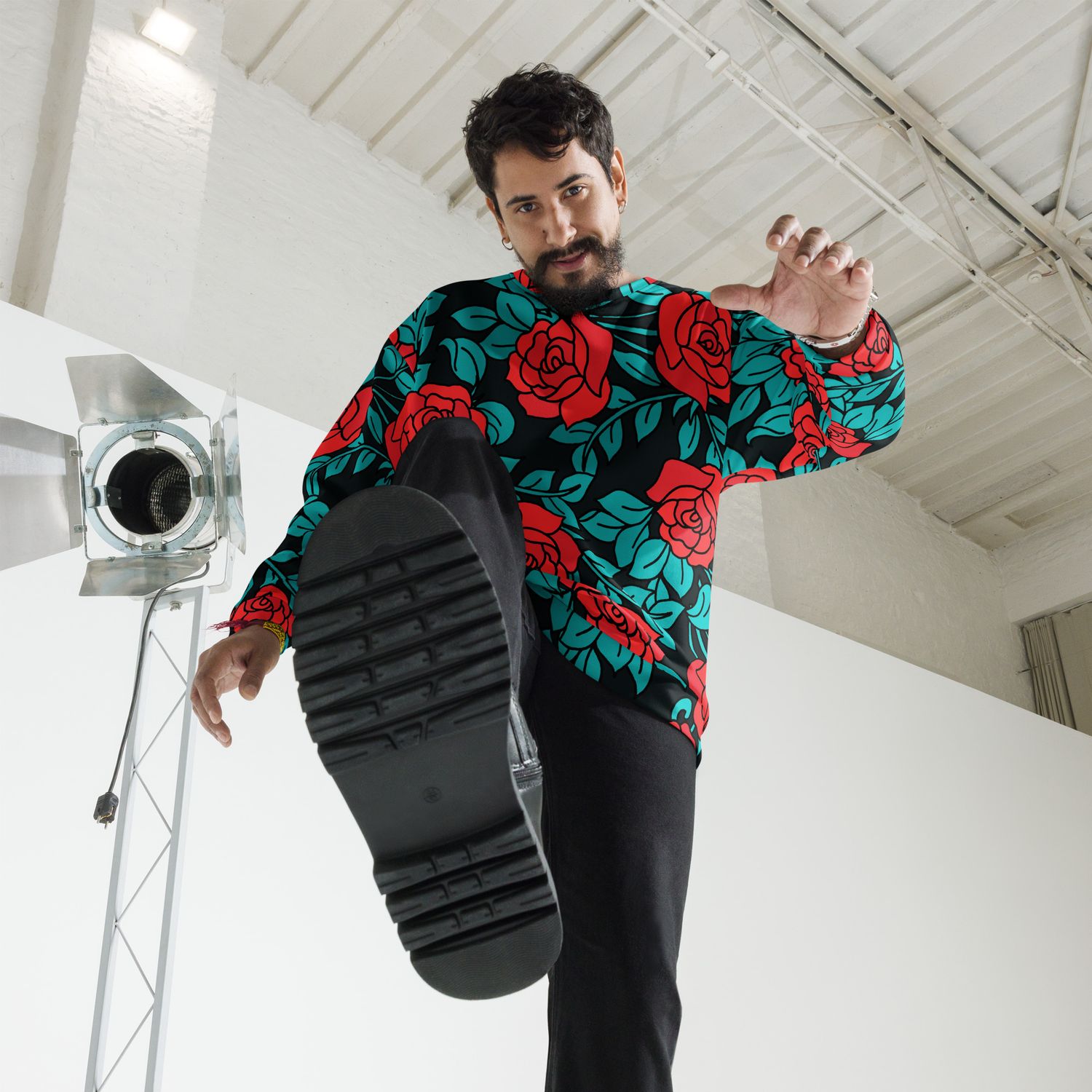 Love Qara Night Bloom Unisex Sweatshirt