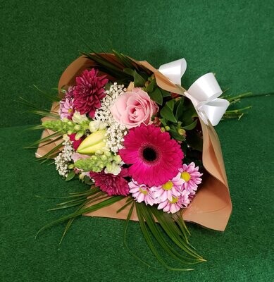 Hand-Tied Bouquet for Local delivery starting from £37.50