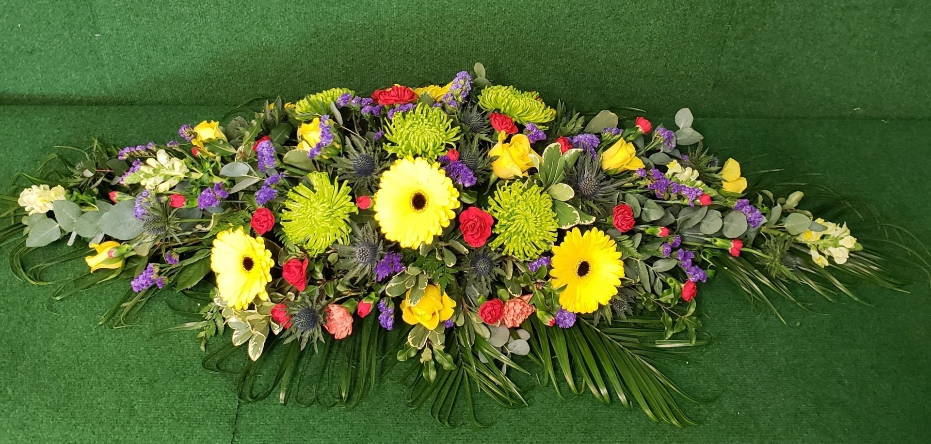 For Local Delivery - Double Ended Funeral Spray starting from £120.00