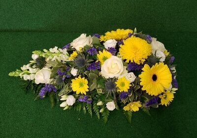 For National Delivery - Single Ended Funeral Spray starting from £50.00