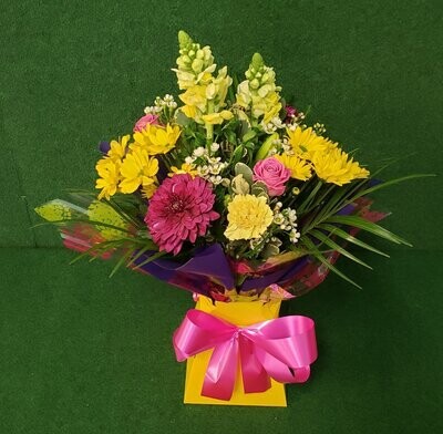 For National Delivery - Aqua Pack Hand-tied Bouquets (BEST SELLER) Fantastic for any occasions starting from £50.00