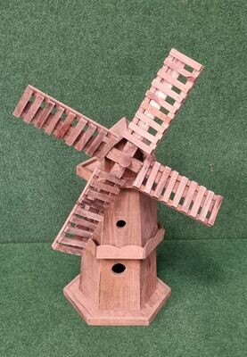 58cm Wooden Windmill