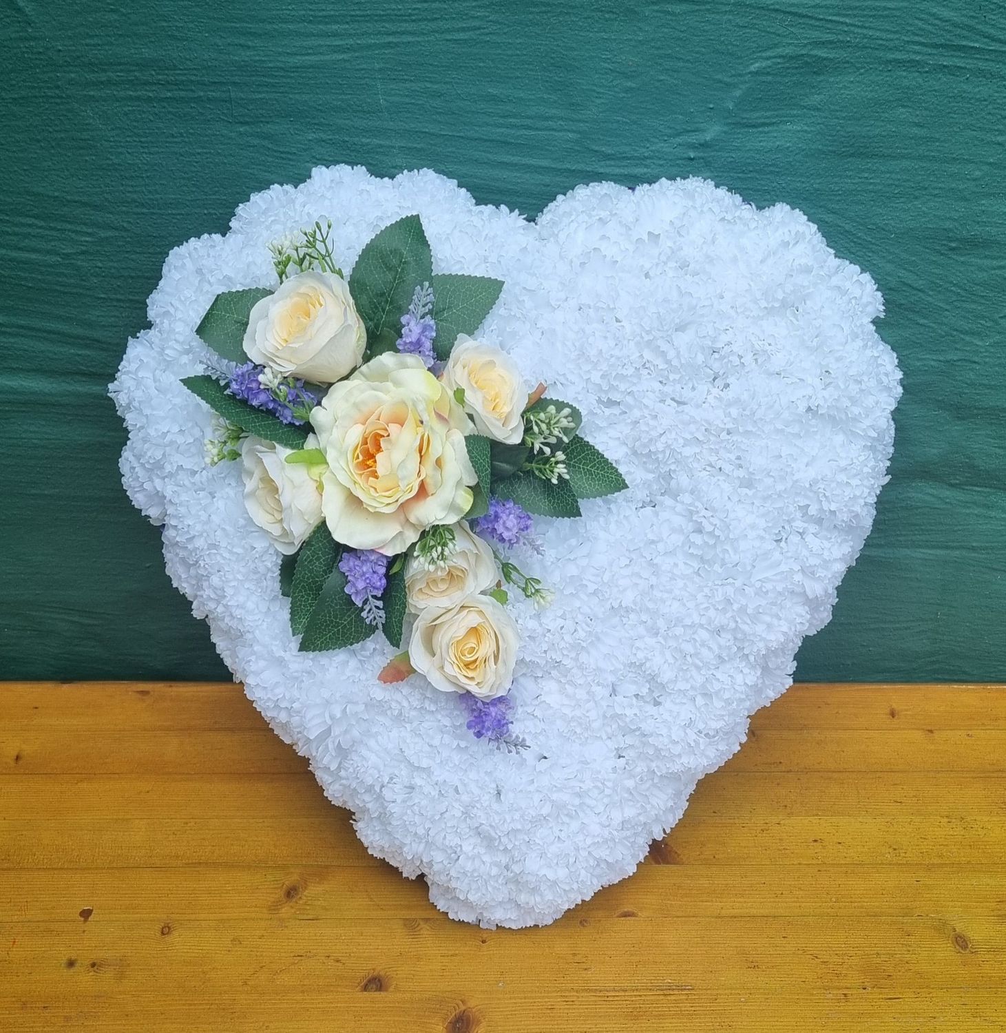 Artificial Large Solid Heart Tribute