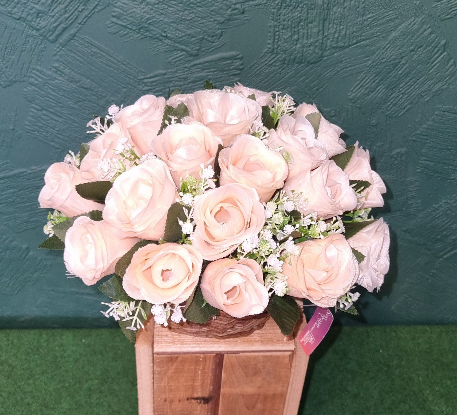 Artificial Floral Basket Arrangement