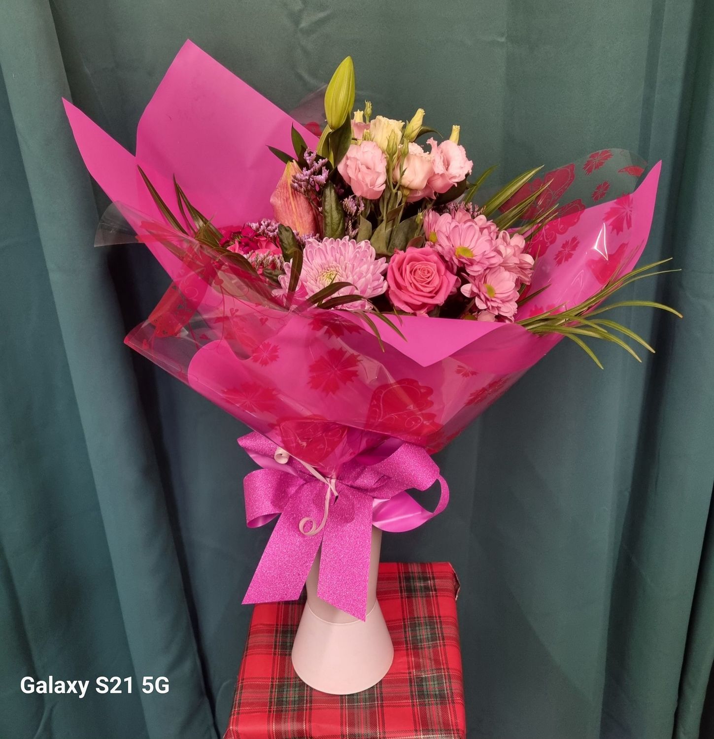 Christmas Hand-Tied Bouquet for Local delivery From £42.50