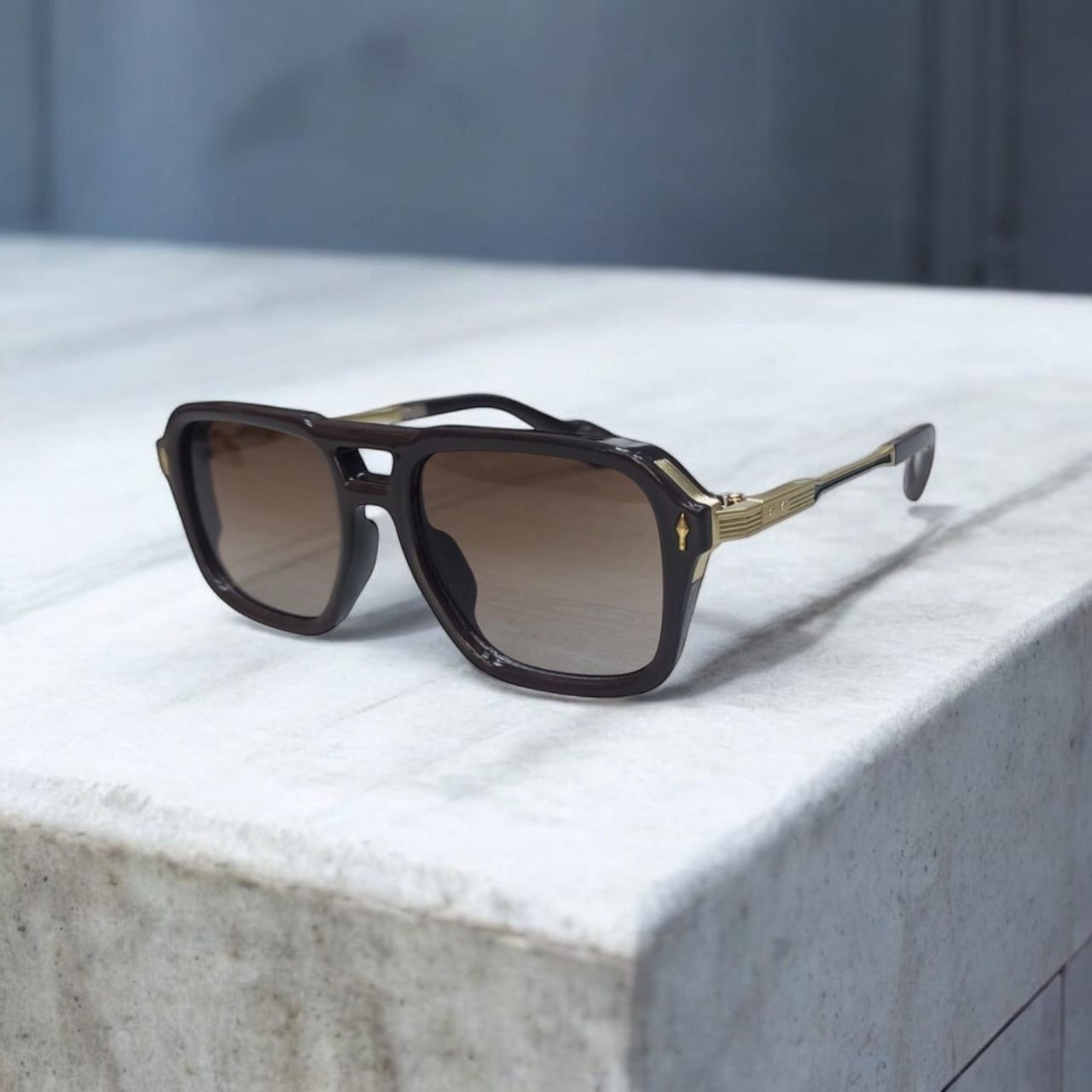 8502 Men&#39;s Sunglasses - Brown