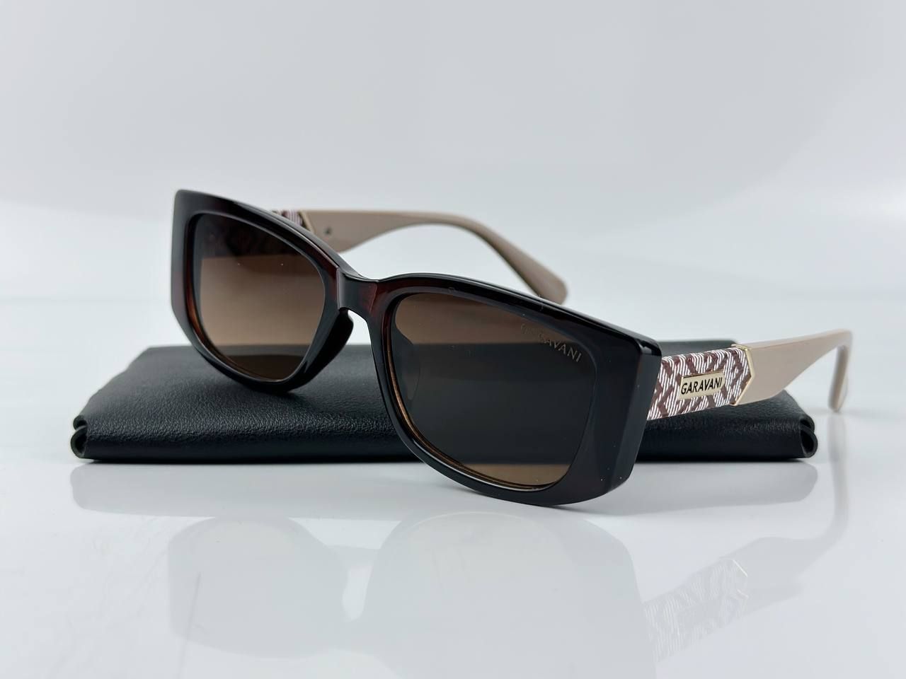 8062 GARAVANI نظارة نسائية LIGHT BROWN