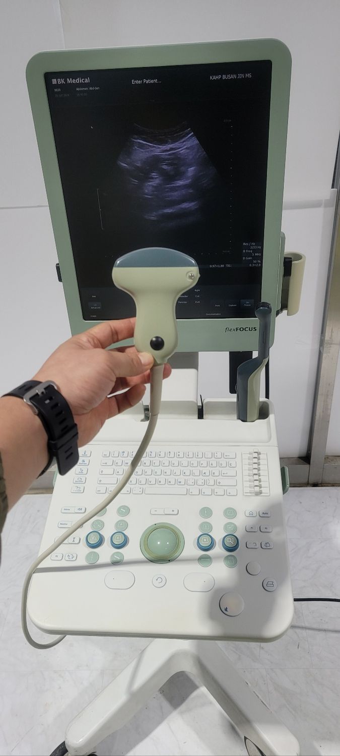 Sell Used BK MEDICAL Type 1202 Ultrasound With Convex Vaginal 2Probe Medical Equipment