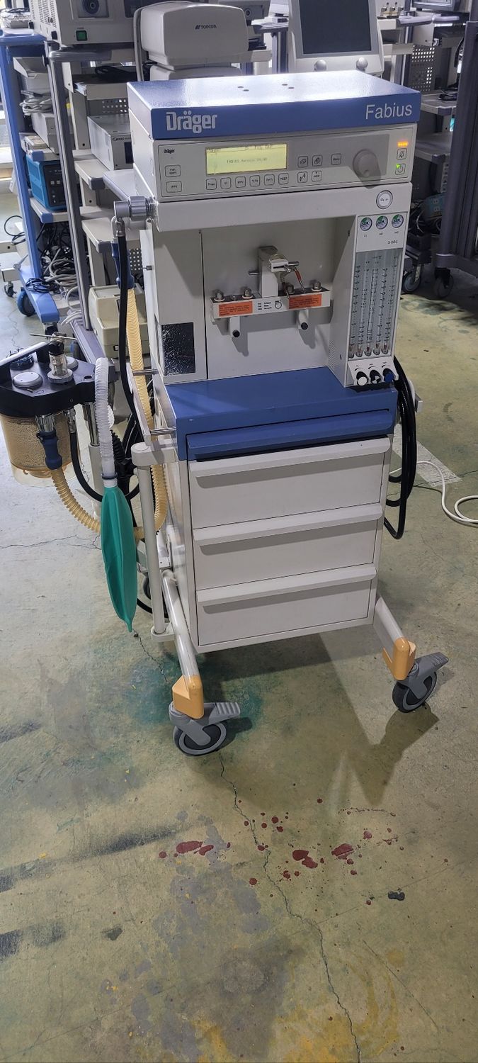 Sell Used Drager Fabius Anesthesia 