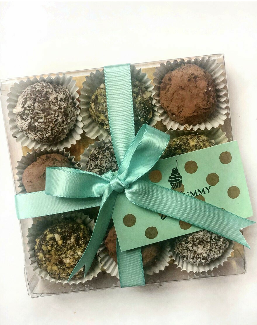 KETO Dark Chocolate Truffles