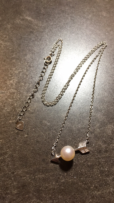 Arrow Solitaire Pendant IN STOCK