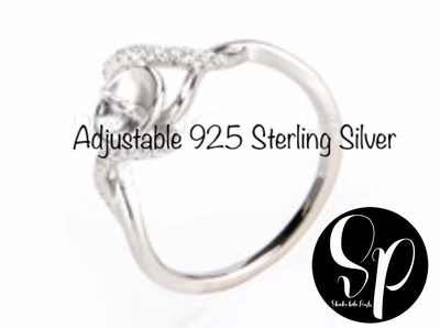 Twisted Cubic Zircon Ring