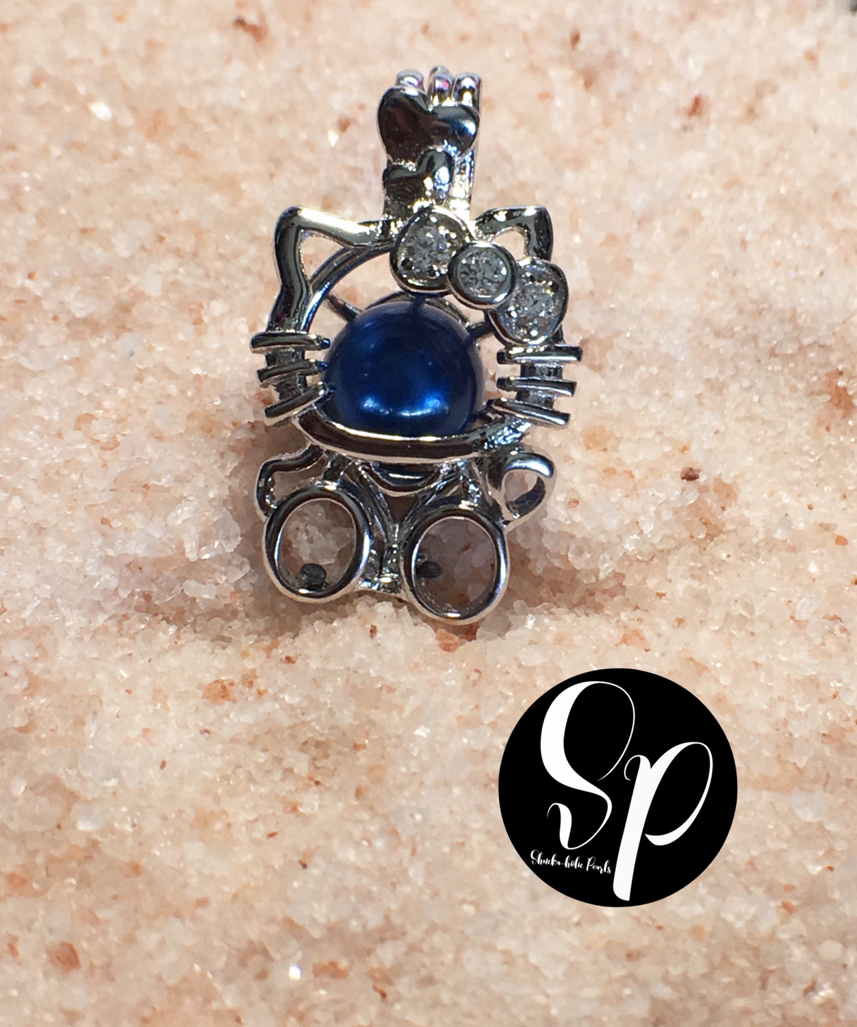 Hello Kitty 925 Sterling with Cubic Zirconia