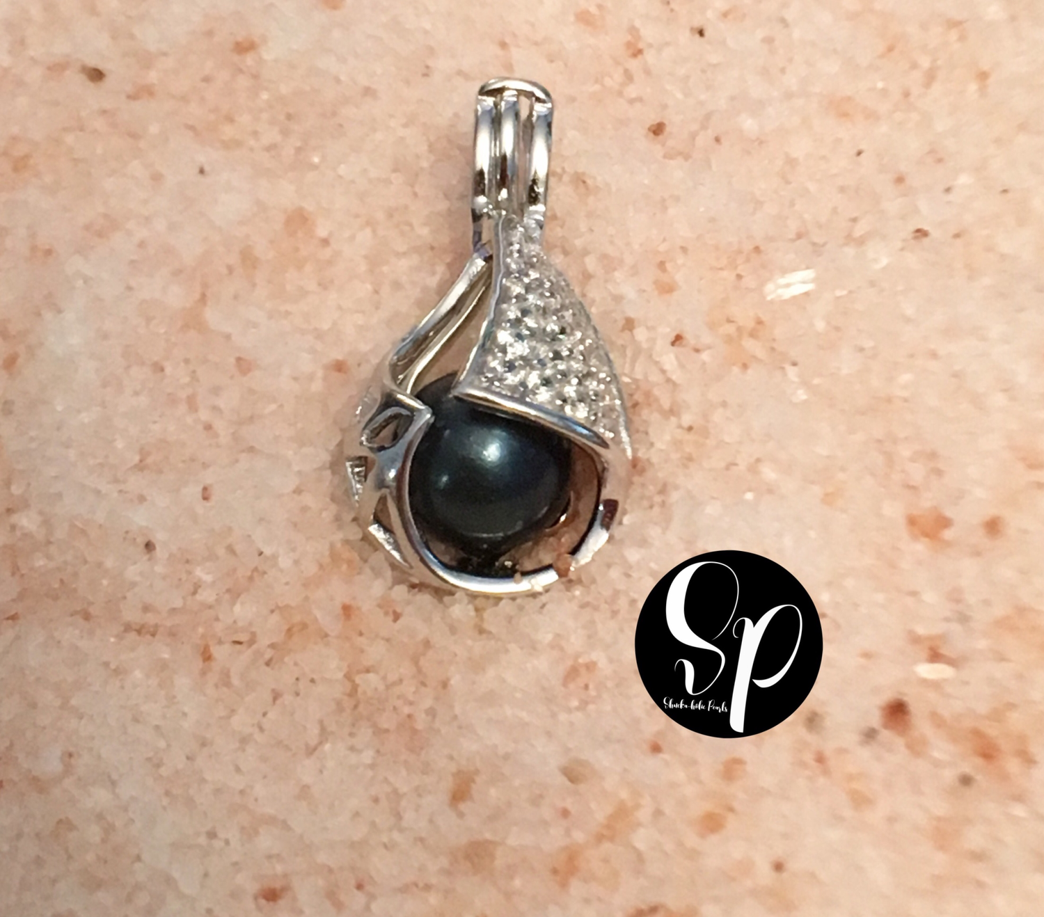 Teardrop with Cubic Zirconia