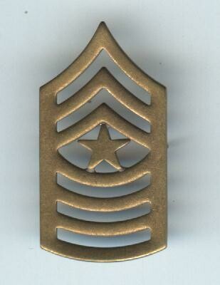 USMC Sergeant Major, WW2